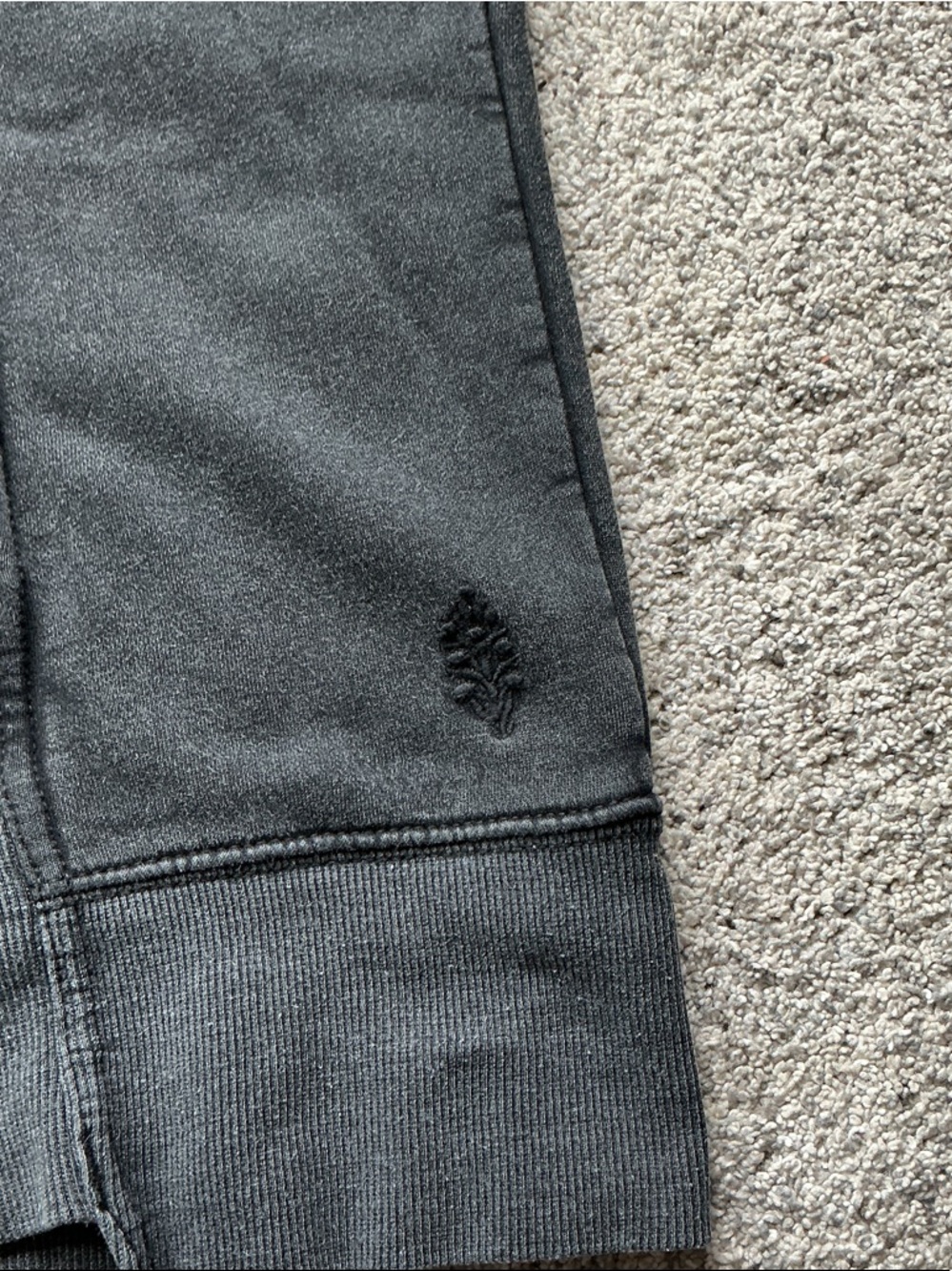 FP Movement by Free People Sprint to the Finish Hoodie ~ Washed Black Grape - Picture 10 of 12